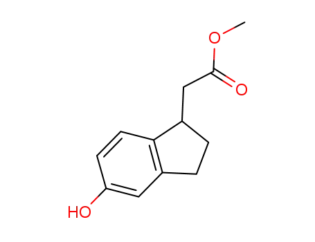 Methyl 2-(5-hydroxy-2,3-dihydro-1H-inden-1-yl)acetate