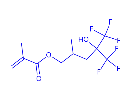5,5,5-Trifluoro-4-hydroxy-2-methyl-4-(trifluoromethyl)pentyl methacrylate