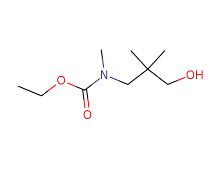 Carbamic  acid,  (-gamma--hydroxy--bta-,-bta--dimethylpropyl)methyl-,  ethyl  ester  (3CI)