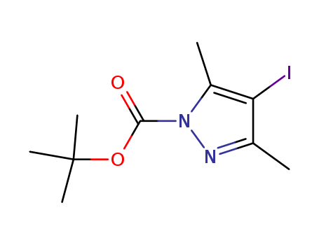 TERT-BUTYL 4-IODO-3,5-DIMETHYL-1H-PYRAZOLE-1-CARBOXYLATE