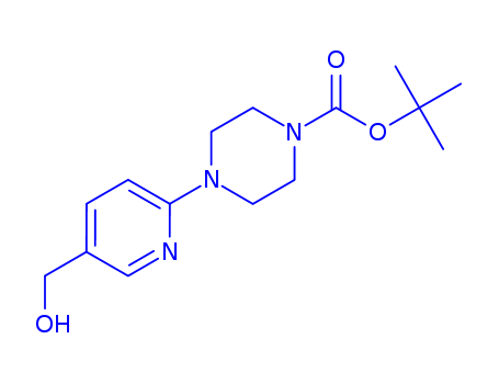 1-Piperazinecarboxylicacid, 4-[5-(hydroxymethyl)-2-pyridinyl]-, 1,1-dimethylethyl ester