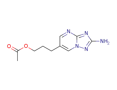 3-(2-Amino[1,2,4]triazolo[1,5-a]pyrimidin-6-yl)propyl acetate