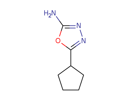 5-cyclopentyl-1,3,4-oxadiazol-2-amine(SALTDATA: FREE)