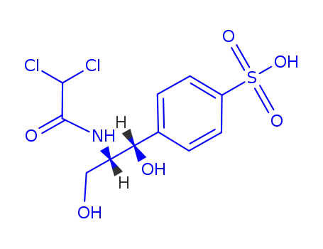 D-트레오-1-(4-설포닐페닐)-2-디클로로아세틸아미노-1,3-프로판디올 나트륨염