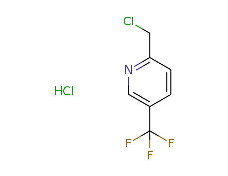 Molecular Structure of 856250-59-4 (2-(ChloroMethyl)-5-(trifluoroMethyl)pyridine hydrochloride)
