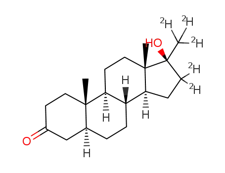 16,16,20,20,20-pentadeuterio-17β-hydroxy-17α-methyl-5α-androstan-3-one