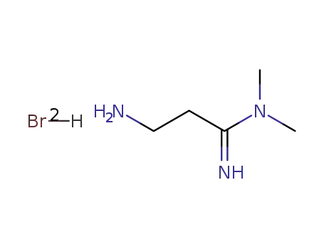 3-Amino-N,N-dimethyl-propionamidine; hydrobromide