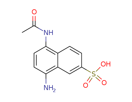 2-Naphthalenesulfonicacid, 5-(acetylamino)-8-amino- cas  85-80-3