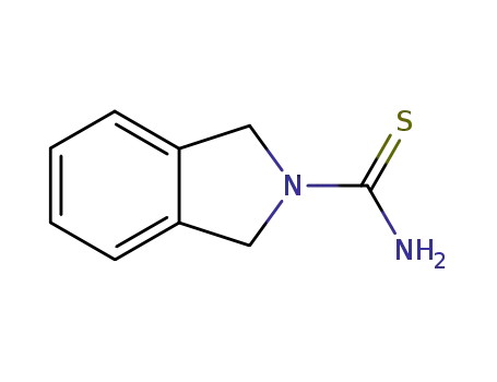 Molecular Structure of 855630-88-5 (2-Isoindolinecarboxamide,  thio-  (5CI))