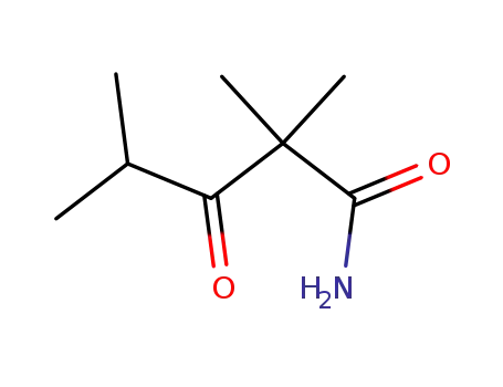 Valeramide,  2,2,4-trimethyl-3-oxo-  (7CI)