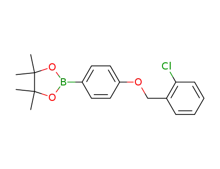 2-[4-(2-Chloro-benzyloxy)-phenyl]-4,4,5,5-tetramethyl-[1,3,2]dioxaborolane
