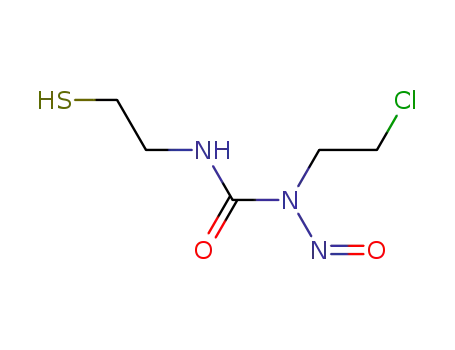 Molecular Structure of 90213-06-2 (N'-(N-(2-chloroethyl)-N-nitroso)carbamoylcysteamine)