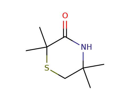 2,2,5,5-tetramethylthiomorpholin-3-one