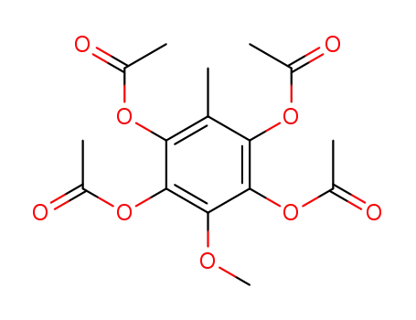 2,3,5,6-tetraacetoxy-4-methoxy-toluene
