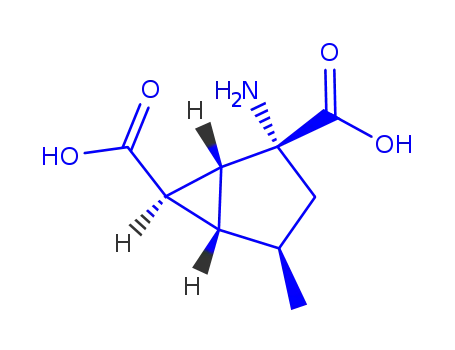 비시클로[3.1.0]헥산-2,6-디카르복실산, 2-아미노-4-메틸-,