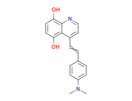 4-[2-(4-dimethylaminophenyl)ethenyl]-8-hydroxy-1H-quinolin-5-one cas  901-67-7