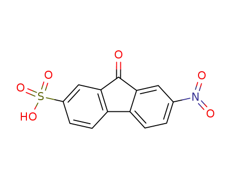 Molecular Structure of 857939-47-0 (7-nitro-9-oxo-fluorene-2-sulfonic acid)