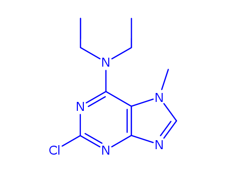 2-CHLORO-N6,N6-DIETHYL-7-METHYL-ADENINE