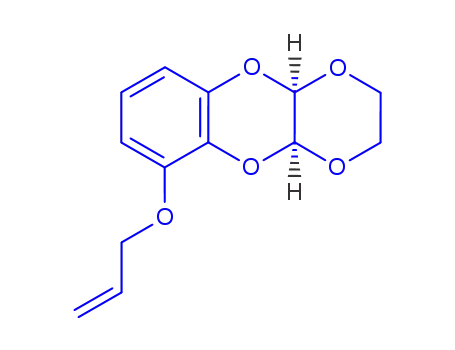 Benzo[b]-p-dioxino[2,3-e]-p-dioxin,  6-(allyloxy)-2,3,4a,10a-tetrahydro-  (5CI)