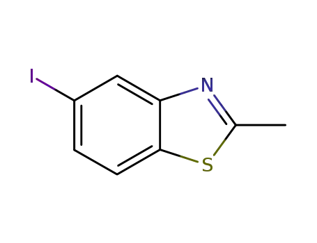 Molecular Structure of 90414-61-2 (5-Iodo-2-methyl-1,3-benzothiazole)