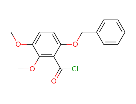 6-benzyloxy-2,3-dimethoxy-benzoyl chloride