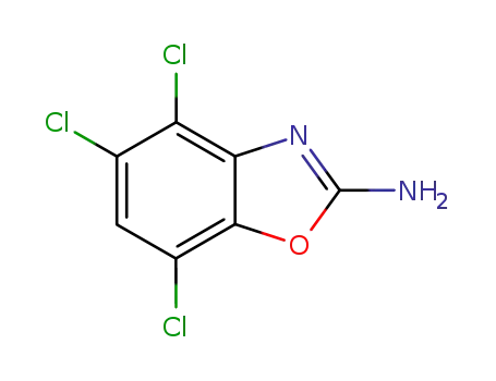 4,5,7-trichloro-1,3-benzoxazol-2-amine