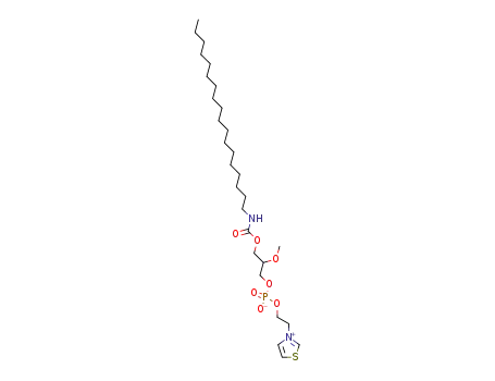 3-(N-n-Octadecylcarbamoyloxy)-2-methoxypropyl-2-thiazolinium ethyl phosphate