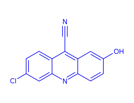 9-아크리딘카보니트릴, 6-클로로-2-하이드록시-