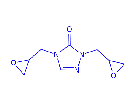 2,4-Dihydro-2,4-bis(oxiranylmethyl)-3H-1,2,4-triazol-3-one