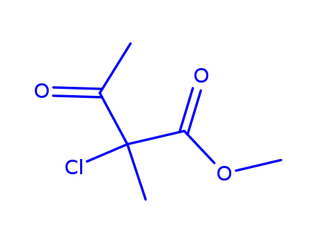 Molecular Structure of 861612-24-0 (Acetoacetic  acid,  -alpha--chloro--alpha--methyl-,  methyl  ester  (1CI))