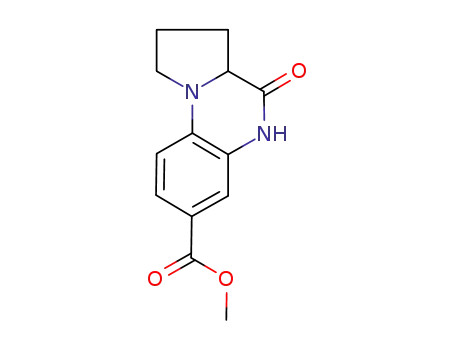 4-OXO-1,2,3,3A,4,5-HEXAHYDRO-PYRROLO[1,2-A]QUINOXALINE-7-CARBOXYLIC ACID 메틸 에스테르