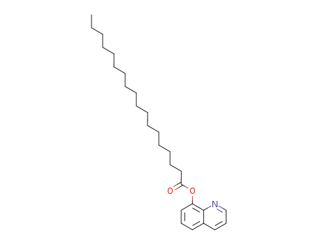 Molecular Structure of 86137-76-0 (quinolin-8-yl octadecanoate)