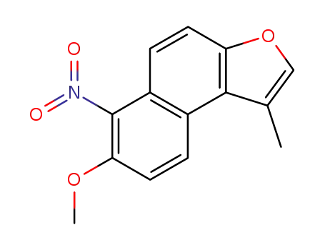 methoxy-7 methyl-1 nitro-6 naphto<2,1-b>furanne