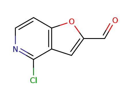 Furo[3,2-c]pyridine-2-carboxaldehyde,4-chloro- cas  86518-07-2