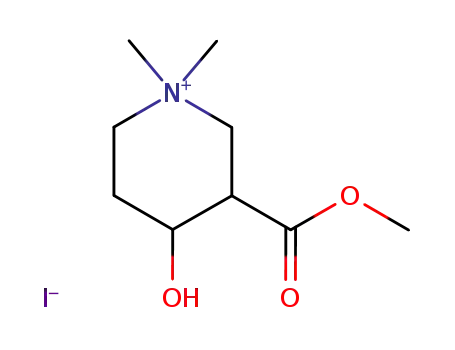 Piperidinium, 4-hydroxy-3-(methoxycarbonyl)-1,1-dimethyl-, iodide