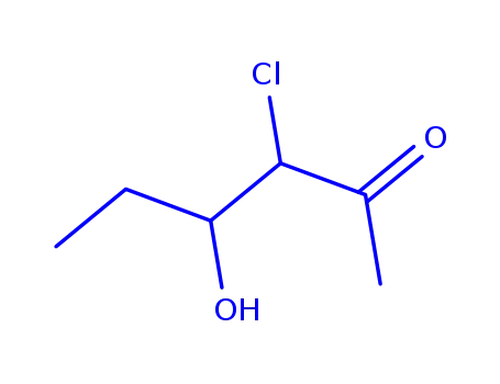 2-Hexanone,  3-chloro-4-hydroxy-