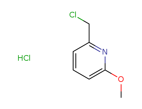 2-(chloromethyl)-6-methoxy-pyridine hydrochloride