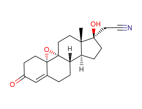 17α-Cyanomethyl-17β-hydroxy-9α,10α-epoxyestra-4-en-3-on