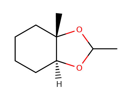 Molecular Structure of 90646-23-4 (Cyclohexane,  1,2-(ethylidenedioxy)-1-methyl-  (7CI))