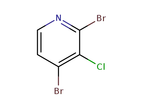 Molecular Structure of 861024-77-3 (2,4-DIBROMO-3-CHLOROPYRIDINE)