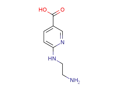 Molecular Structure of 904815-02-7 (6-[(2-AMINOETHYL)AMINO]NICOTINIC ACID)