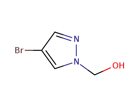 Molecular Structure of 860807-38-1 ((4-bromo-1H-pyrazol-1-yl)methanol)