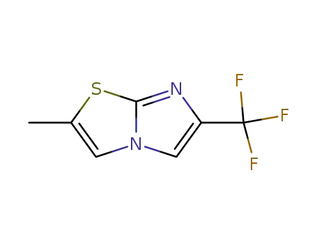 Molecular Structure of 865081-54-5 (2-METHYL-6-(TRIFLUOROMETHYL)IMIDAZO[2,1-B]THIAZOLE)