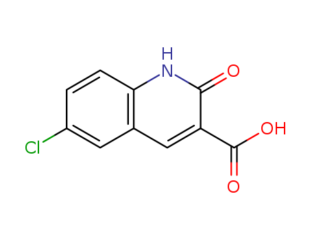 6-chloro-2-oxo-1H-quinoline-3-carboxylic acid