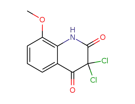 3,3-dichloro-8-methoxy-1H-quinoline-2,4-dione