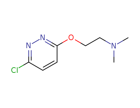 2-(6-chloropyridazin-3-yl)oxy-N,N-dimethyl-ethanamine