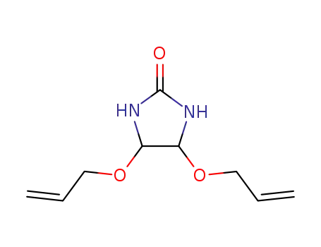 Molecular Structure of 90566-09-9 (4,5-diprop-2-enoxyimidazolidin-2-one)