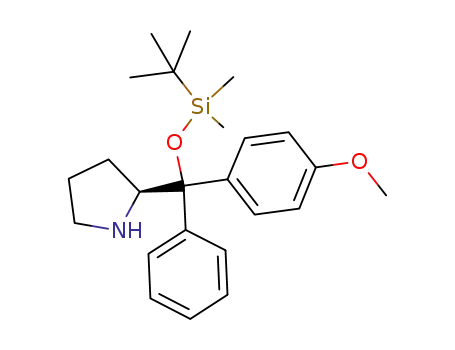 (S)-2-[(4-methoxyphenyl)-phenyl-tert-butyldimethylsilyloxy-methyl]-pyrrolidine