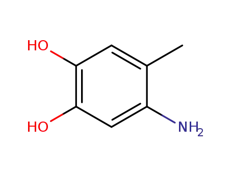 Molecular Structure of 749819-92-9 (4-amino-5-methyl-pyrocatechol)
