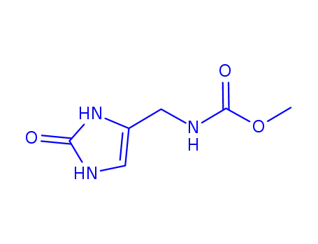 Molecular Structure of 861566-33-8 (2(3)-Imidazolone,  5-[(carbomethoxyamino)methyl]-  (1CI))